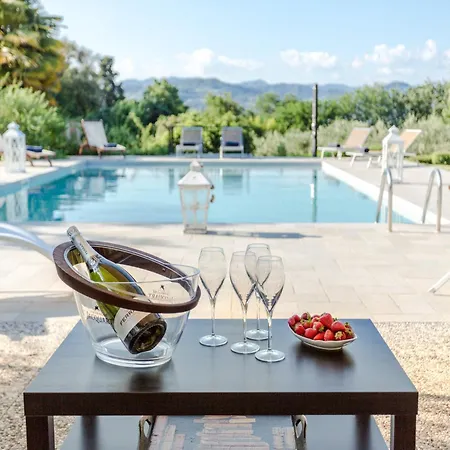 With Pool In The Vineyards In Lucca